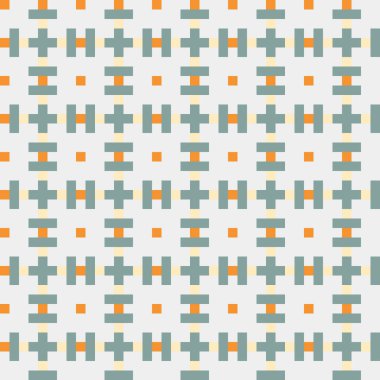 Soyut Çapraz Desen Vektör Sanatı Çizimi