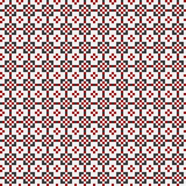 Soyut Çapraz Desen Vektör Sanatı Çizimi