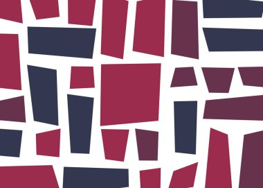 Dikdörtgenlerden oluşan vektör sanat arkaplanı 