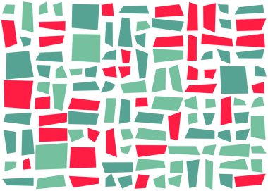 Dikdörtgenlerden oluşan vektör sanat arkaplanı 