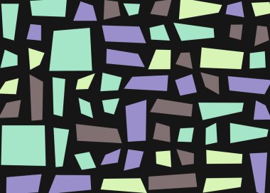 Dikdörtgenlerden oluşan vektör sanat arkaplanı 