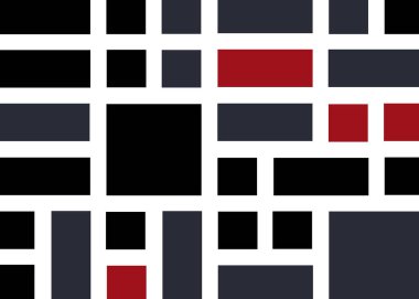 Dikdörtgenlerden oluşan vektör sanat arkaplanı 