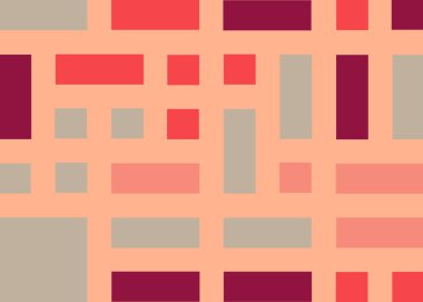 Dikdörtgenlerden oluşan vektör sanat arkaplanı 