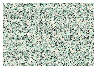 Dikdörtgenlerden oluşan vektör sanat arkaplanı 