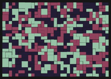 Dikdörtgenlerden oluşan vektör sanat arkaplanı 