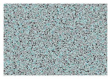 Dikdörtgenlerden oluşan vektör sanat arkaplanı 