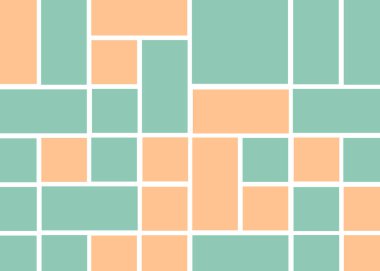 Dikdörtgenlerden oluşan vektör sanat arkaplanı 