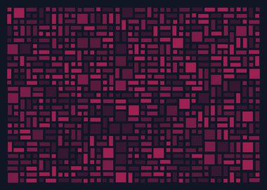 Dikdörtgenlerden oluşan vektör sanat arkaplanı 