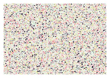 Dikdörtgenlerden oluşan vektör sanat arkaplanı 