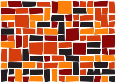 Dikdörtgenlerden oluşan vektör sanat arkaplanı 