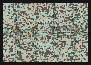 Dikdörtgenlerden oluşan soyut vektör sanat arkaplanı 