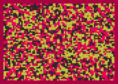 Dikdörtgenlerden oluşan soyut vektör sanat arkaplanı 