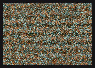 Dikdörtgenlerden oluşan soyut vektör sanat arkaplanı 