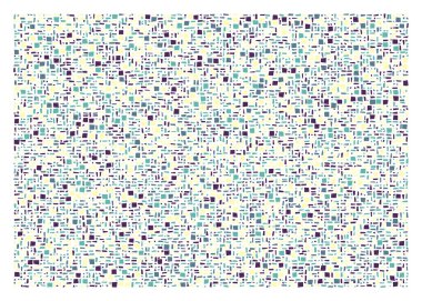 Dikdörtgenlerden oluşan soyut vektör sanat arkaplanı 