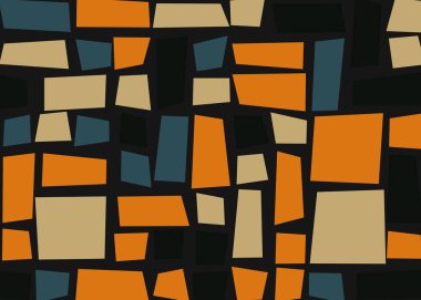 Dikdörtgenlerden oluşan soyut vektör sanat arkaplanı 