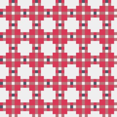 Soyut Çapraz Desen Vektör Sanatı Çizimi