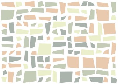 Dikdörtgenlerden oluşan soyut vektör sanat arkaplanı 