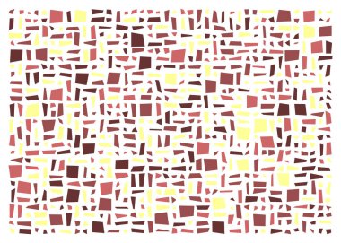 Dikdörtgenlerden oluşan soyut vektör sanat arkaplanı 