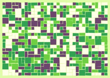 Dikdörtgenlerden oluşan soyut vektör sanat arkaplanı 