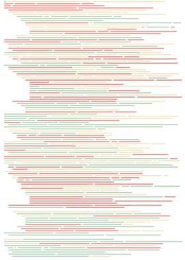 Ekranda soyut Kod, vektör illüstrasyonu, düz çizgi çizgi kodlama çizgileri simülasyonu