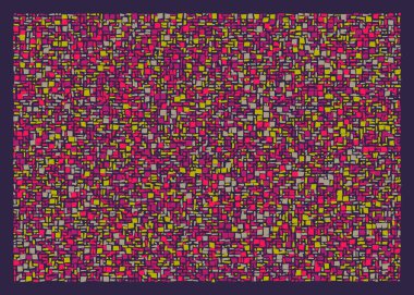 Dikdörtgenlerden oluşan soyut vektör sanat arkaplanı 