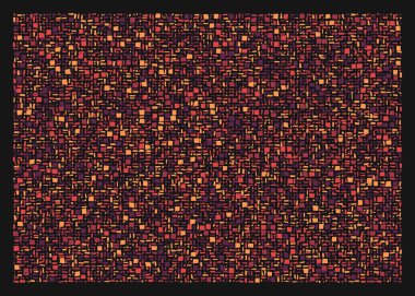 Dikdörtgenlerden oluşan soyut vektör sanat arkaplanı 