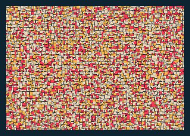 Dikdörtgenlerden oluşan soyut vektör sanat arkaplanı 