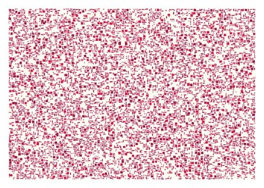 Dikdörtgenlerden oluşan soyut sanat arkaplanı 