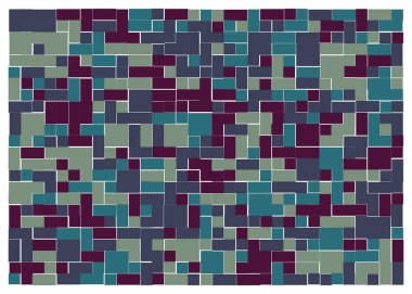 Dikdörtgenlerden oluşan soyut sanat arkaplanı 