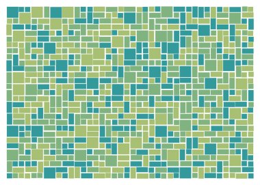 Dikdörtgenlerden oluşan soyut sanat arkaplanı 