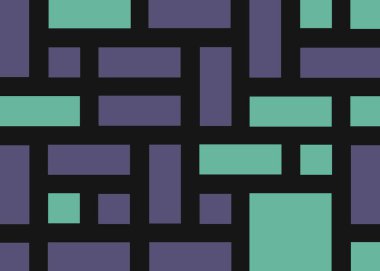 Dikdörtgenlerden oluşan soyut sanat arkaplanı 