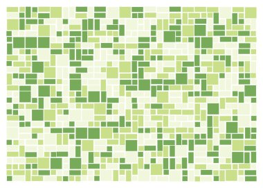 Dikdörtgenlerden oluşan soyut sanat arkaplanı 