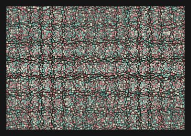 Dikdörtgenlerden oluşan soyut sanat arkaplanı 