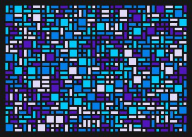 Ofset Quad üretken sanat arkaplan çizimi