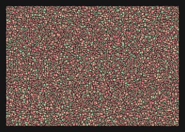 Dikdörtgenlerden oluşan soyut sanat arkaplanı 