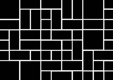 Dikdörtgenlerden oluşan soyut sanat arkaplanı 