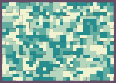 Dikdörtgenlerden oluşan soyut sanat arkaplanı 