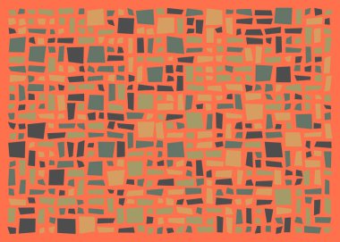 Dikdörtgenlerden oluşan soyut sanat arkaplanı 