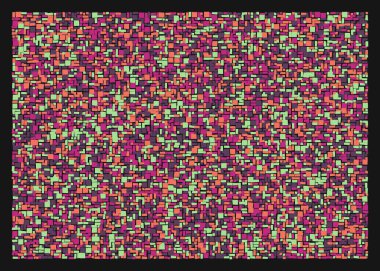 Dikdörtgenlerden oluşan soyut sanat arkaplanı 