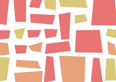 Ofset Quad üretken sanat arkaplan çizimi