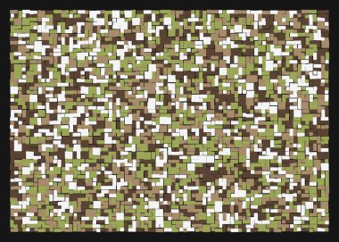 Dikdörtgenlerden oluşan soyut sanat arkaplanı 