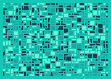 Dikdörtgenlerden oluşan soyut sanat arkaplanı 