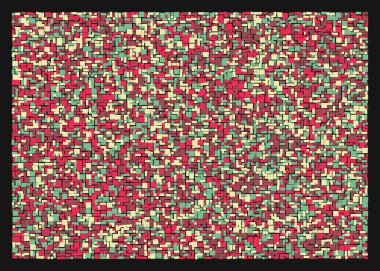 Dikdörtgenlerden oluşan soyut sanat arkaplanı 