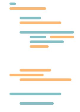 Ekranda soyut html Kodu, vektör illüstrasyonu, düz çizgi çizgi çizgi çizgi kodlama simülasyonu