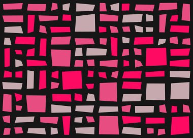 Dikdörtgenlerden oluşan soyut sanat arkaplanı 