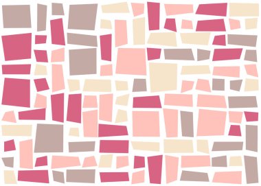 Dikdörtgenlerden oluşan soyut sanat arkaplanı 