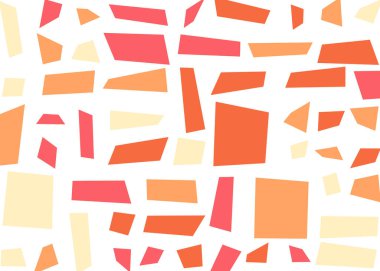 Dikdörtgenlerden oluşan soyut sanat arkaplanı 