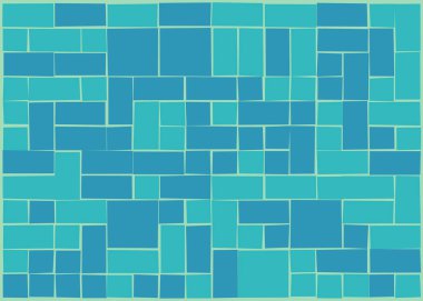 Dikdörtgenlerden oluşan soyut sanat arkaplanı 