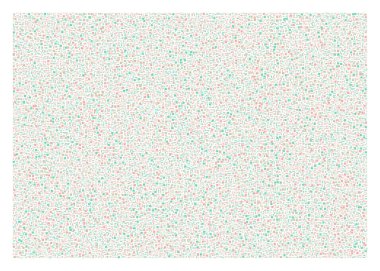 Ofset Quad üretken sanat arkaplan çizimi