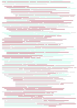 Veri Kodu ekranda, vektör illüstrasyonu, düz çizgi çizgi çizgi kodlama simülasyonu